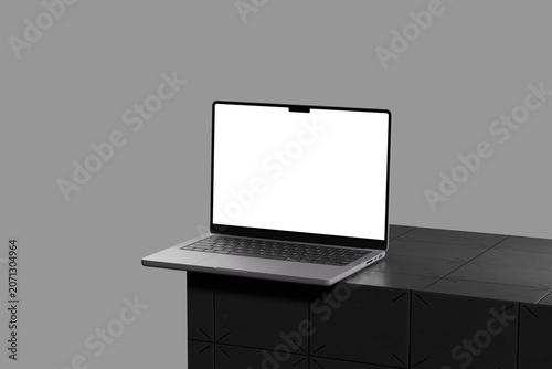 High Resolution Laptop Screen Mockup for UI UX Design Projects