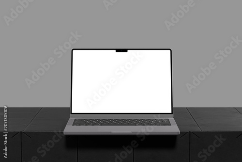 Elegant Laptop Display Mockup for Website and App Showcase