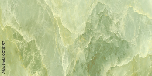 Foto Green marble texture background with natural light reflections on surface