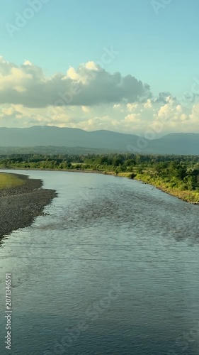 river and sky