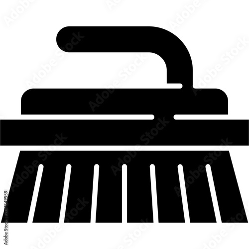 Canvas-taulu Glyph Solid Scrub Icon