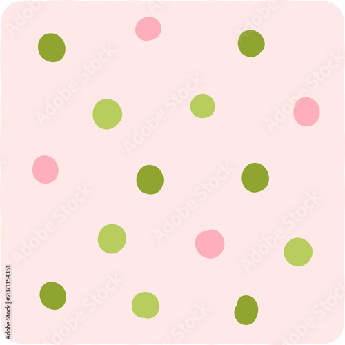 Pastel Polka Dot Patchwork
