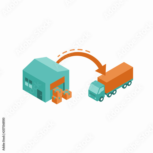 Logistics and Shipping Concept