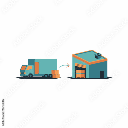 Logistics Delivery Concept