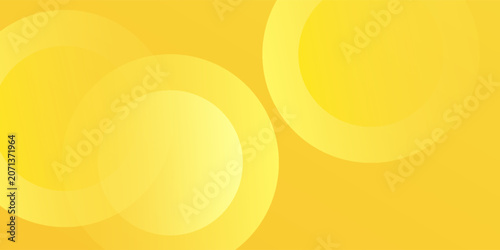 Modern yellow background with circular swirl patterns and soft gradients. Suitable for cheerful themes  abstract