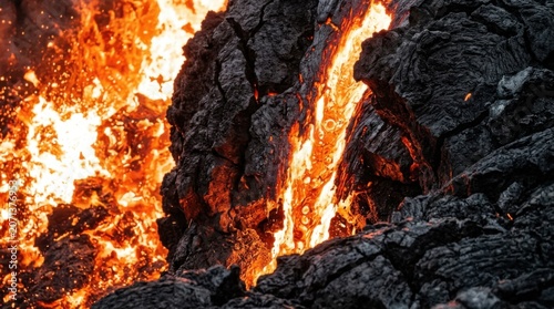 Molten Lava Rock Texture