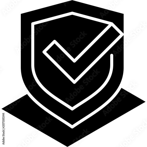 Fotografie Glyph Solid Durable Icon