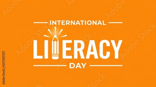 International Literacy Day Typography