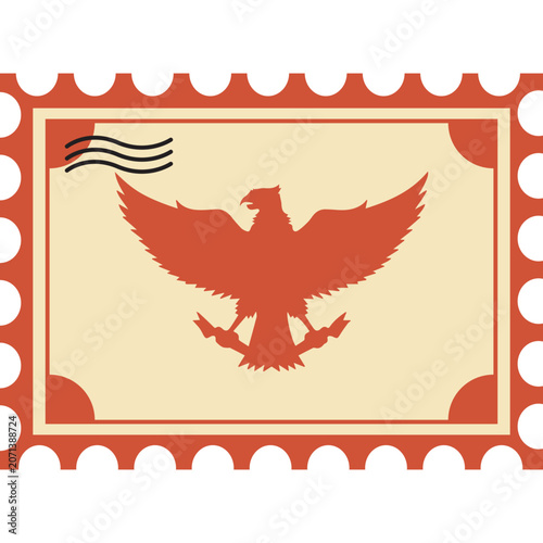 Postage Stamp Indonesia