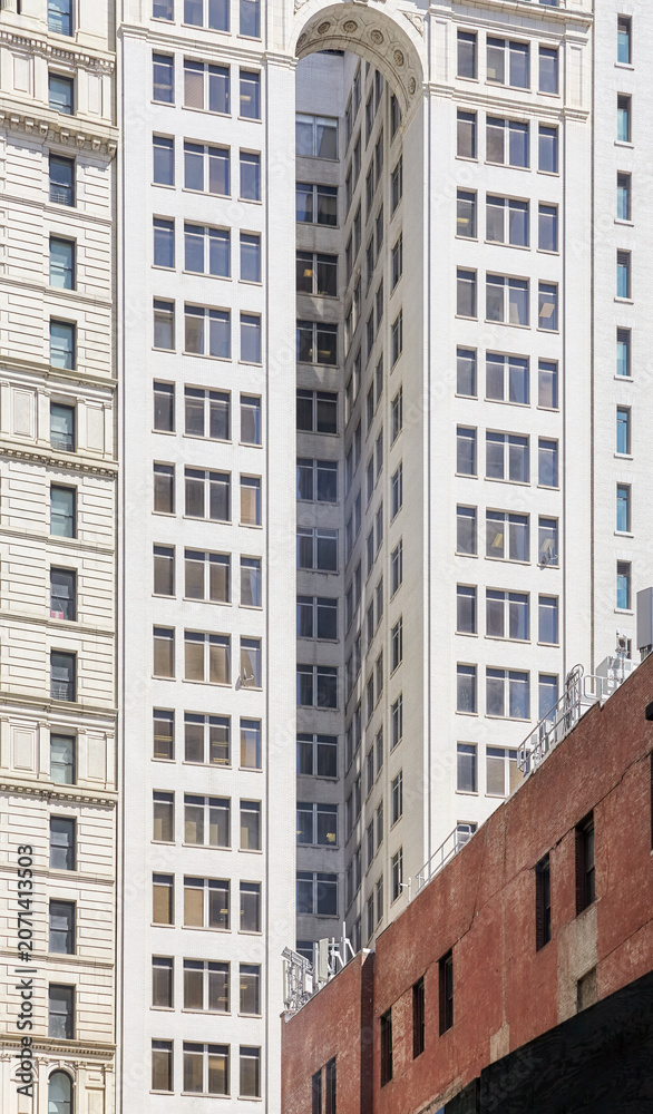Fototapeta premium Diverse architecture of New York City, USA.