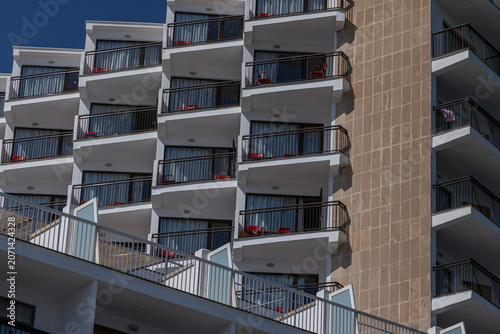Foto Hotels and beaches in Palma de Mallorca, Spain