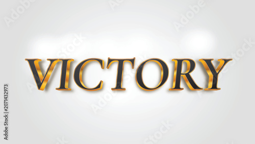 Prestige Gold Text Effect