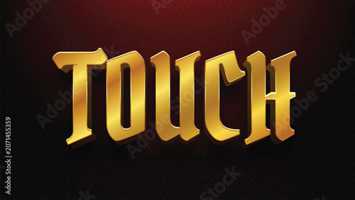Royal Gold Text Effect