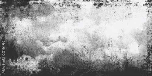 Photos Dramatic moody sky with dark storm cloud formation and eerie atmospheric effect with weathered border