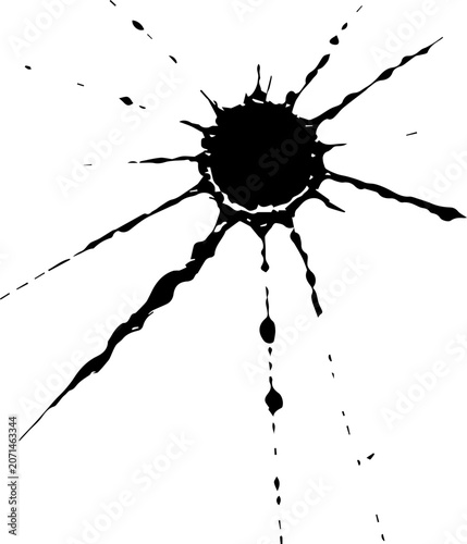 Photos Bullet Holes and Gunshot Damage Icon