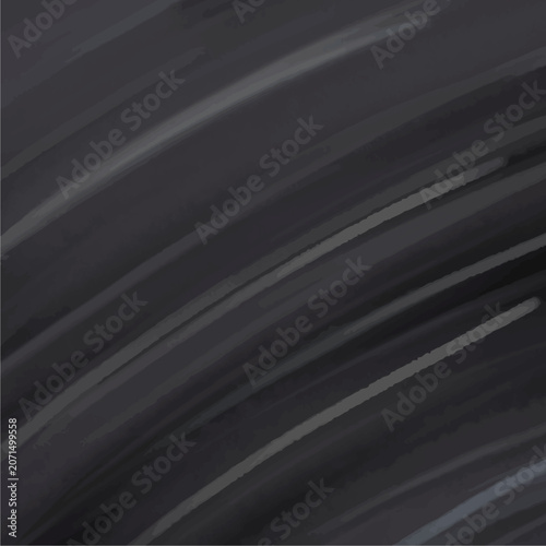 Abstract dark gray watercolor texture background vector illustration, elegant black brush stroke pattern banner with subtle linear shades for luxury premium backdrop or textured wallpaper