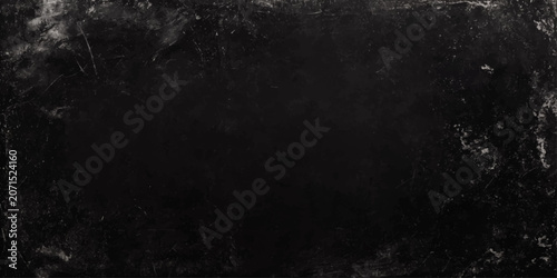 Dark Black and White Grunge Concrete Texture Background with Vintage Aged Wall Surface, Rough Dirty Stone and Paper Texture Pattern, Old Distressed Grunge Board Design