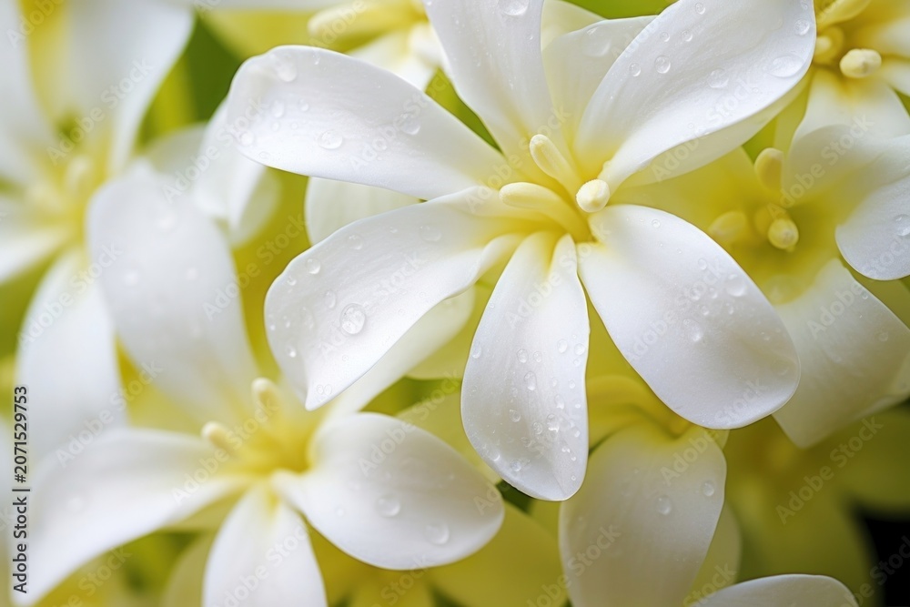 Obraz premium Jasmine flower backgrounds outdoors.