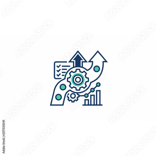 Modern Real Estate Logo Design with House Icon, Building Symbol and Property Business Concept Vector Illustration Template