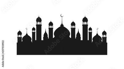 mosque shilhouet