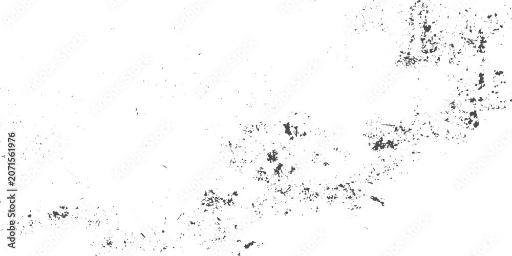 Fototapeta premium Abstract Monochrome Grunge Overlay with Aged Rubbed Texture, Dust Speckles, Halftone Noise Pattern and Retro Print Error Effects.