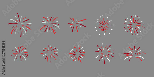 Indonesian Independence Day Fireworks