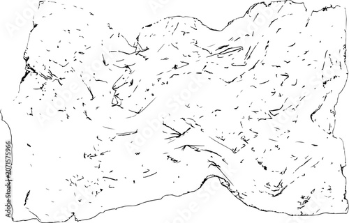 Crinkled paper texture