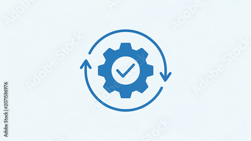 A minimalist icon design of a torch symbolizes freedom and guidance on a simple background