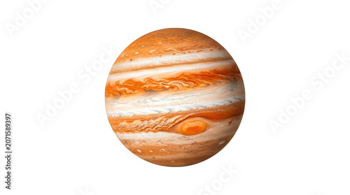 Jupiter Planet 3d Render Transparent Background