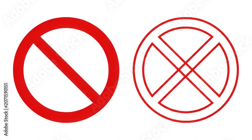 Red Prohibition Sign Transparent Background
