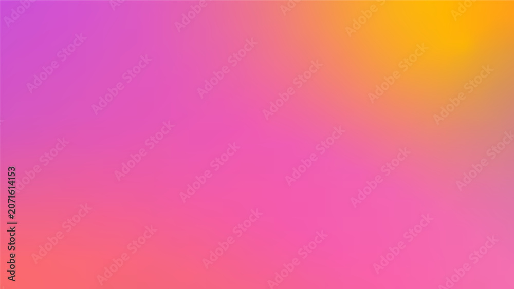 Naklejka premium Artistic gradient background inspired by sunset gradation. Smooth texture for creative compositions.