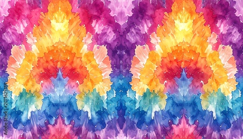 Abstract Colorful Pattern.