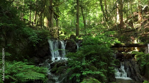 瓜割の滝