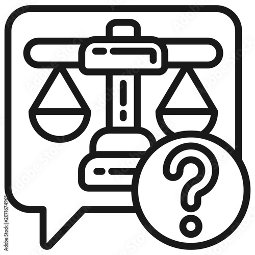 Legal Question Icon