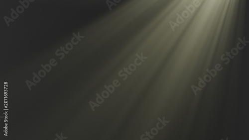 Cinematic God Rays and Light Beam Overlay