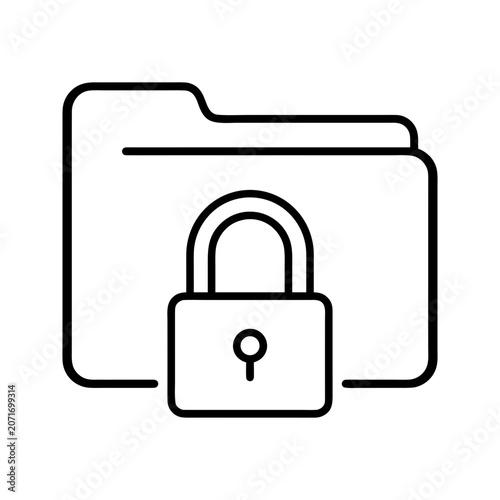 lock icon vector illustration