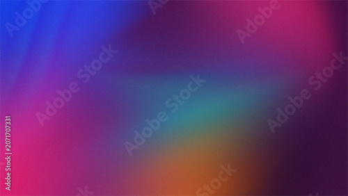 Tableau sur toile Abstract Gradient Background with Vivid Blended Colors and Smooth Transitions, P