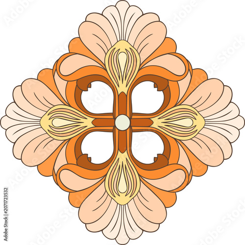 Tableau sur toile Art Nouveau, Art Deco style