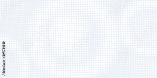Dot white blue wave pattern screen gradient bright texture background. Abstract technology big data digital background. 3d rendering.