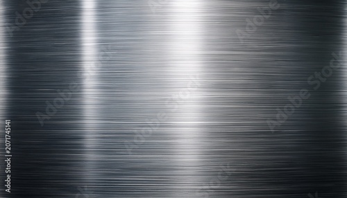 Subtle Brushed Steel Texture With Soft Highlights And Shadows Surface Chrome