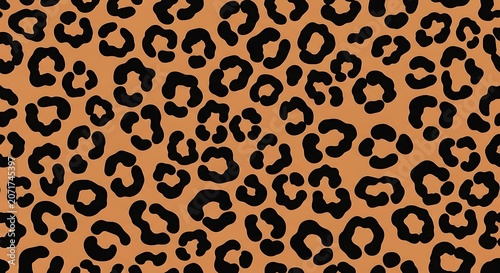 Wild animal print texture seamless pattern background graphic