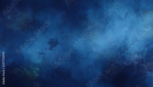 Blue Background With Abstract Blue Smoke Dark Or Navy Blue Grunge Texture With Grainy Stains Blue Grunge With Smoky Stains And Marble Grunge