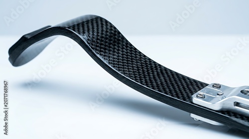 Carbon Fiber Running Blade Prosthetic for Amputee Athletes