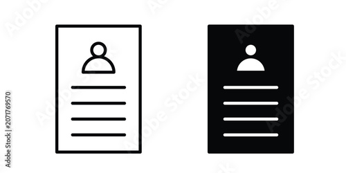 Photos Job description icon for graphic design projects and web designs
