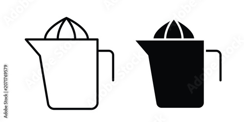 Tableau sur toile Juicer squeezer icon for graphic design projects and web designs