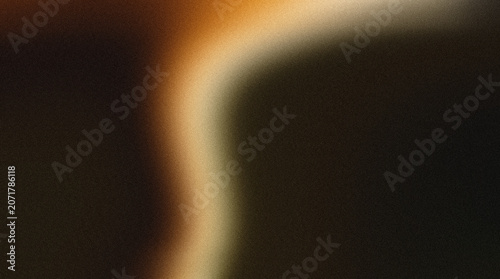 Luxury abstract background featuring a glowing golden light wave with smooth gradients, subtle grainy texture, and soft noise effects against a dark backdrop