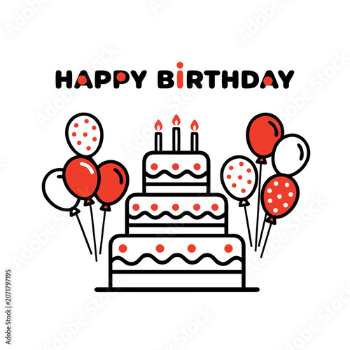 happy birthday cake