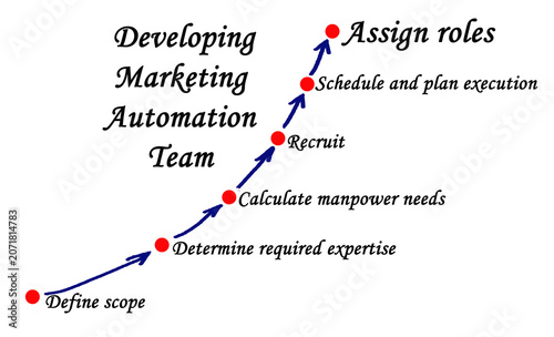 Process of Developing  Marketing Automation Team