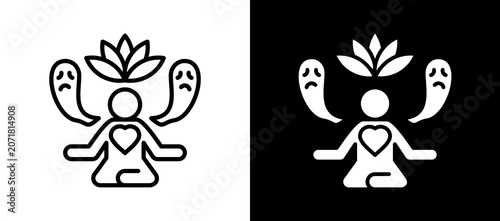 Photography Body Soul whiteblack icon