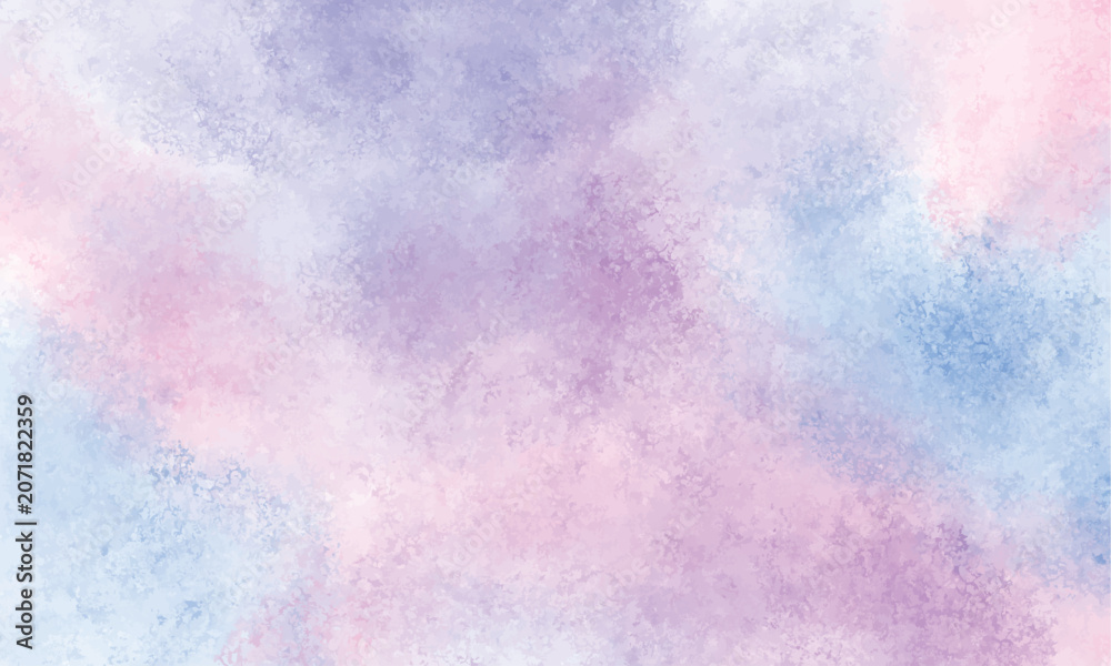 Obraz premium Abstract pastel watercolor texture background with soft pink and blue hues
